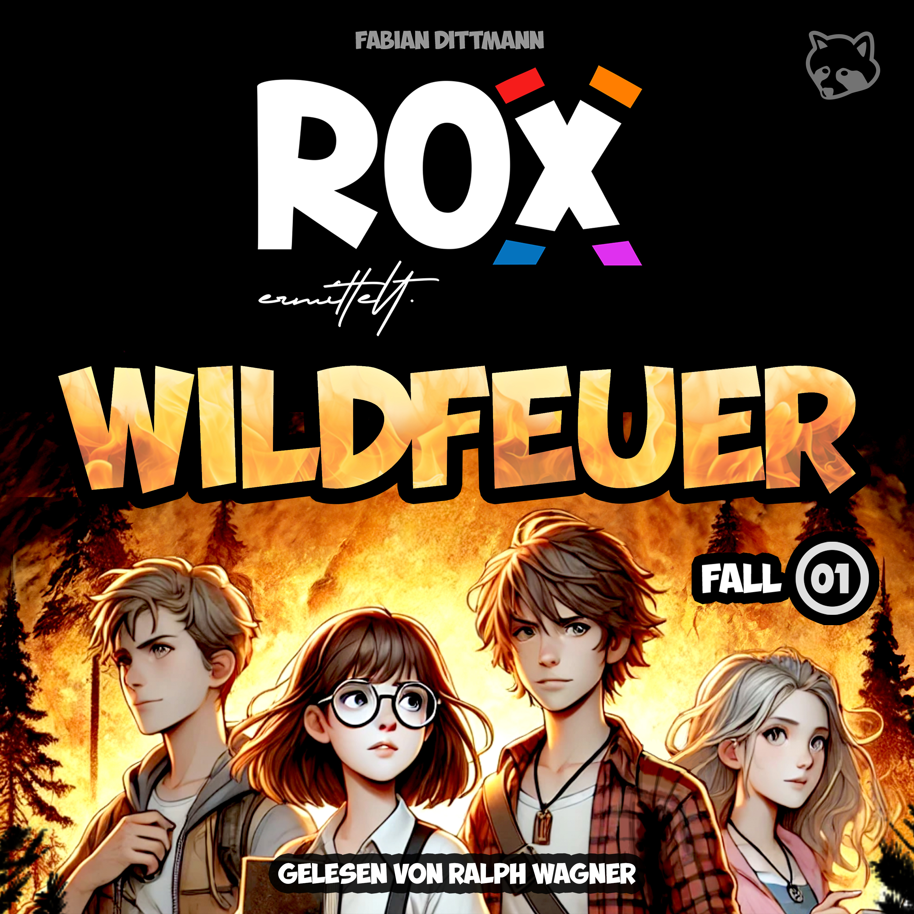 ROX ermittelt: Wildfeuer - Hörbuch gelesen von Ralph Wagner